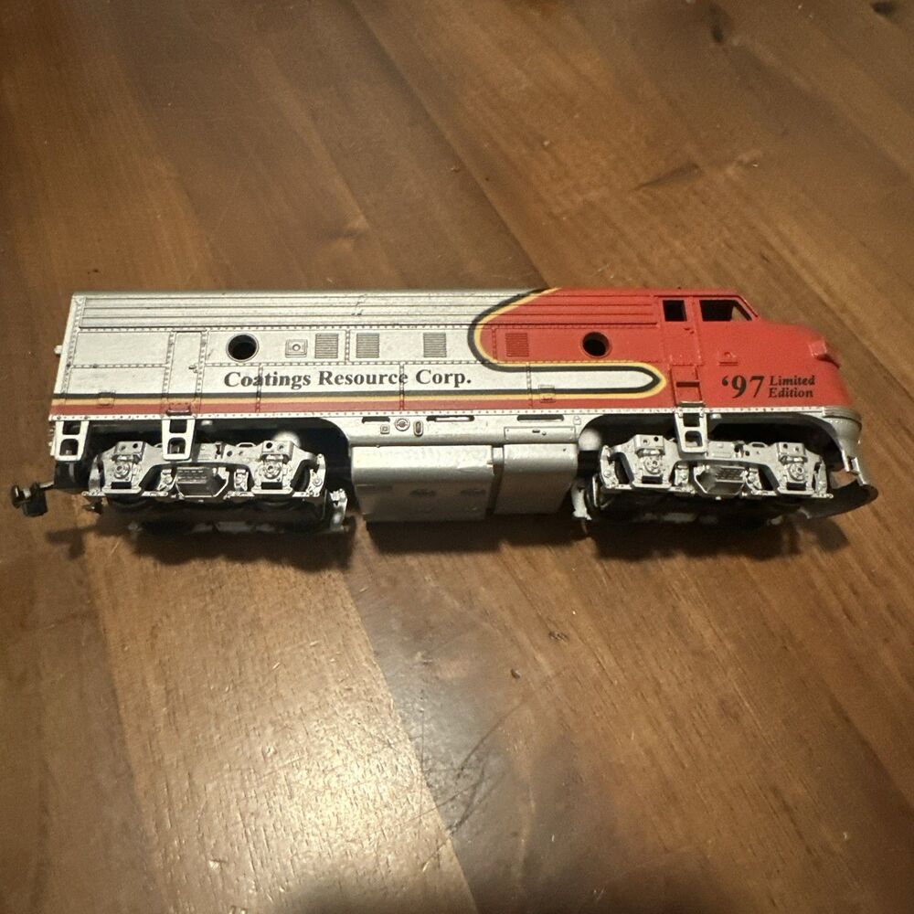 RARE Coatings Resource Corp 1997 Limited Edition HO Locomotive Train 42005